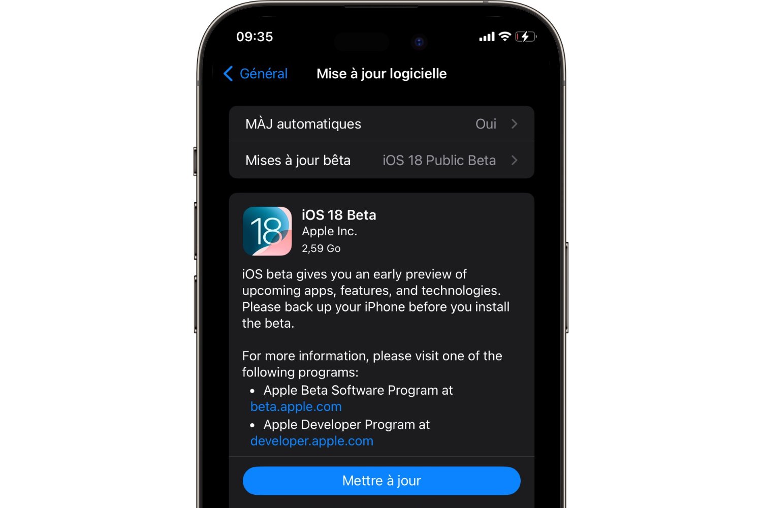 Ios 18 Public Beta