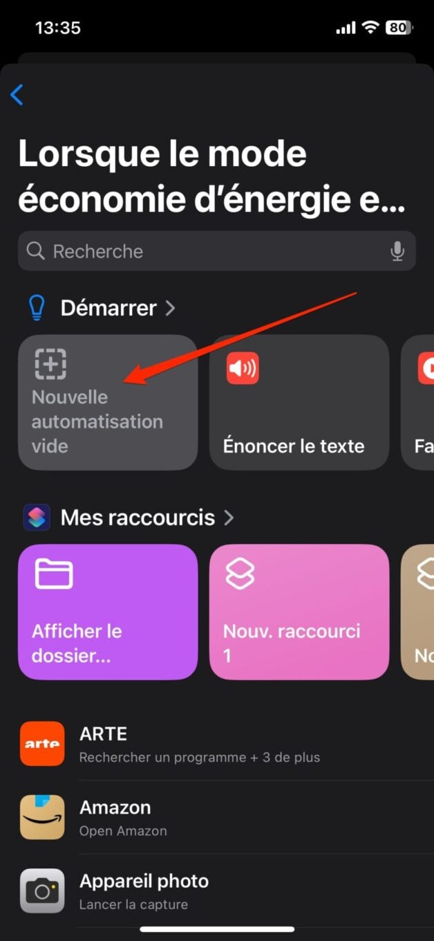 Ios Mode économie énergie 6