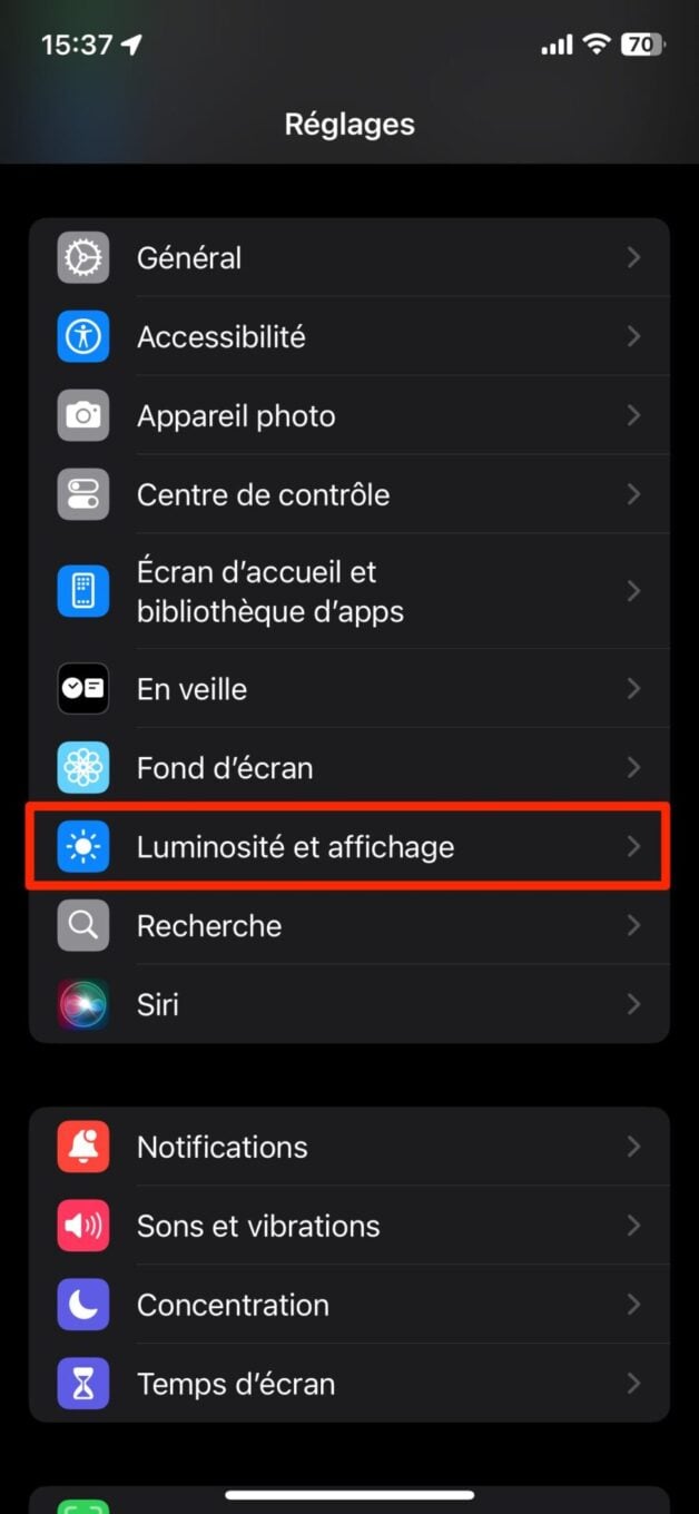 Iphone économiser Batterie Autonomie Ios 12