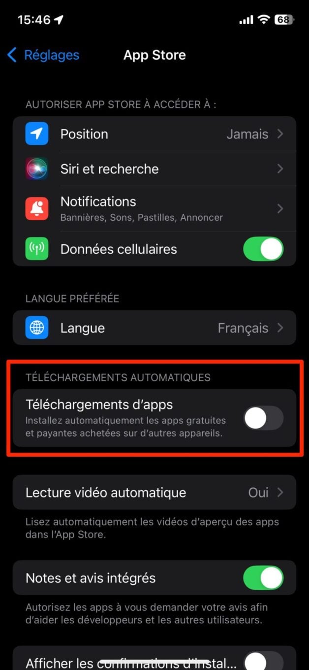 Iphone économiser Batterie Autonomie Ios 25