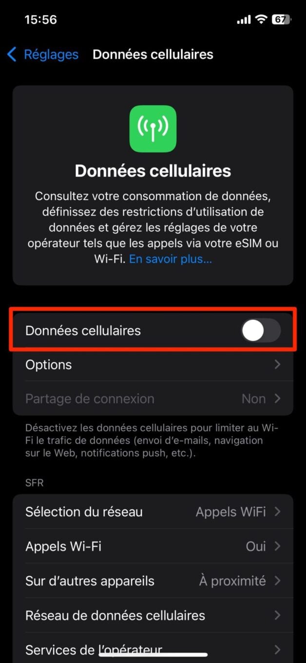 Iphone économiser Batterie Autonomie Ios 29