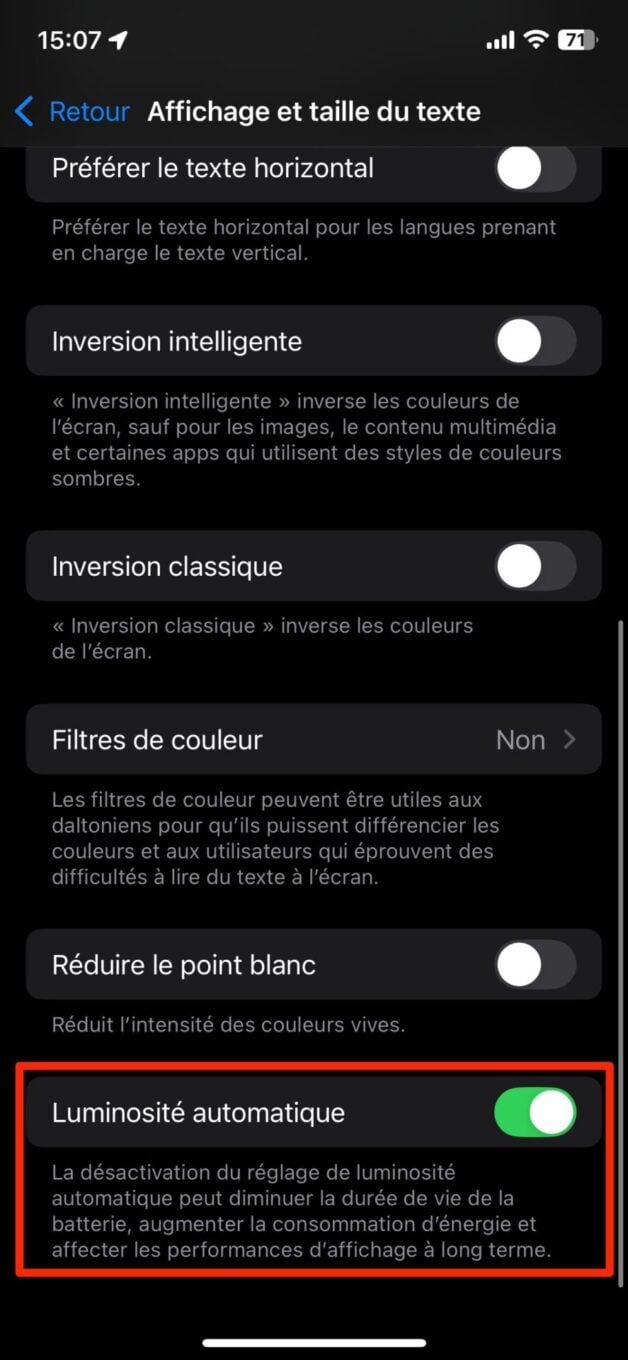 Iphone économiser Batterie Autonomie Ios 6