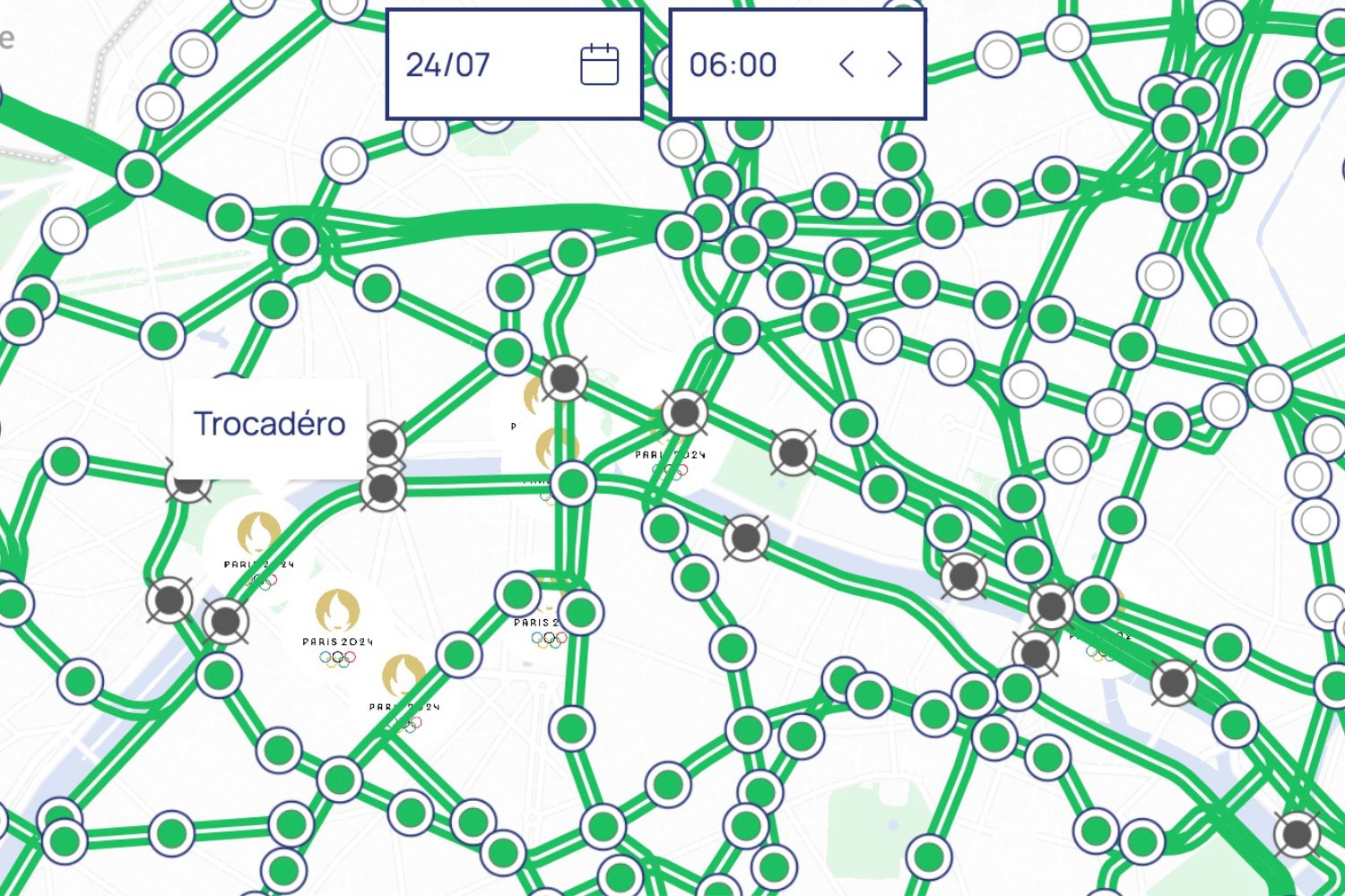 Jo Paris 2024 Pass Jeux Metro Stations