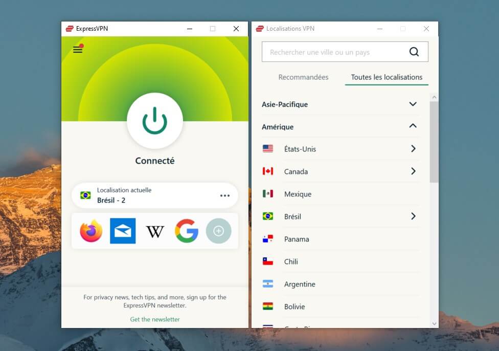 Expressvpn Serveur Brésil