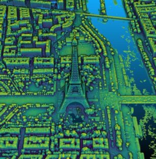 Lidar Tour Eiffel 3d