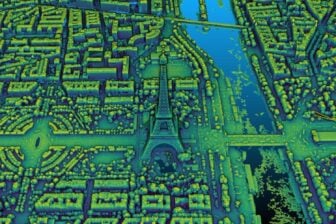 Lidar Tour Eiffel 3d