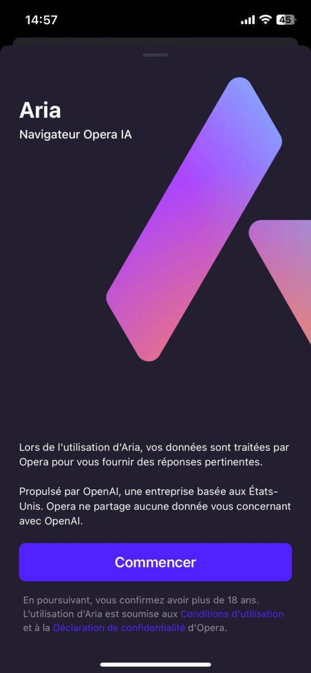 Opera One Ios Aria 2