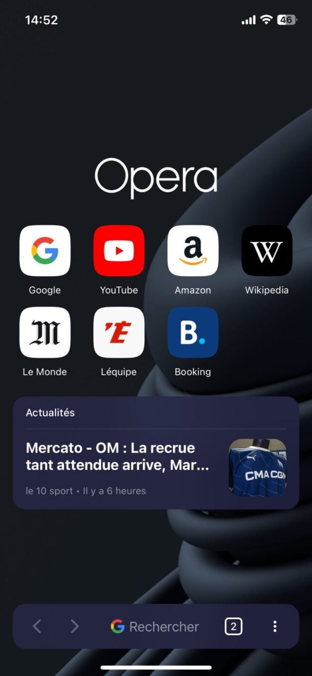 Opera One Ios 7