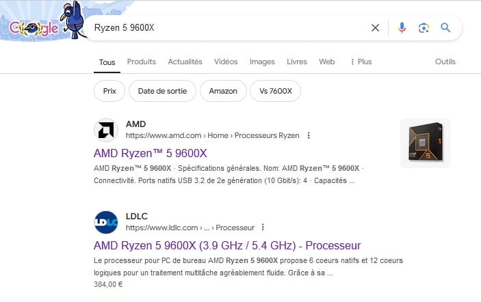 Ryzen 5 9600x Ldlc