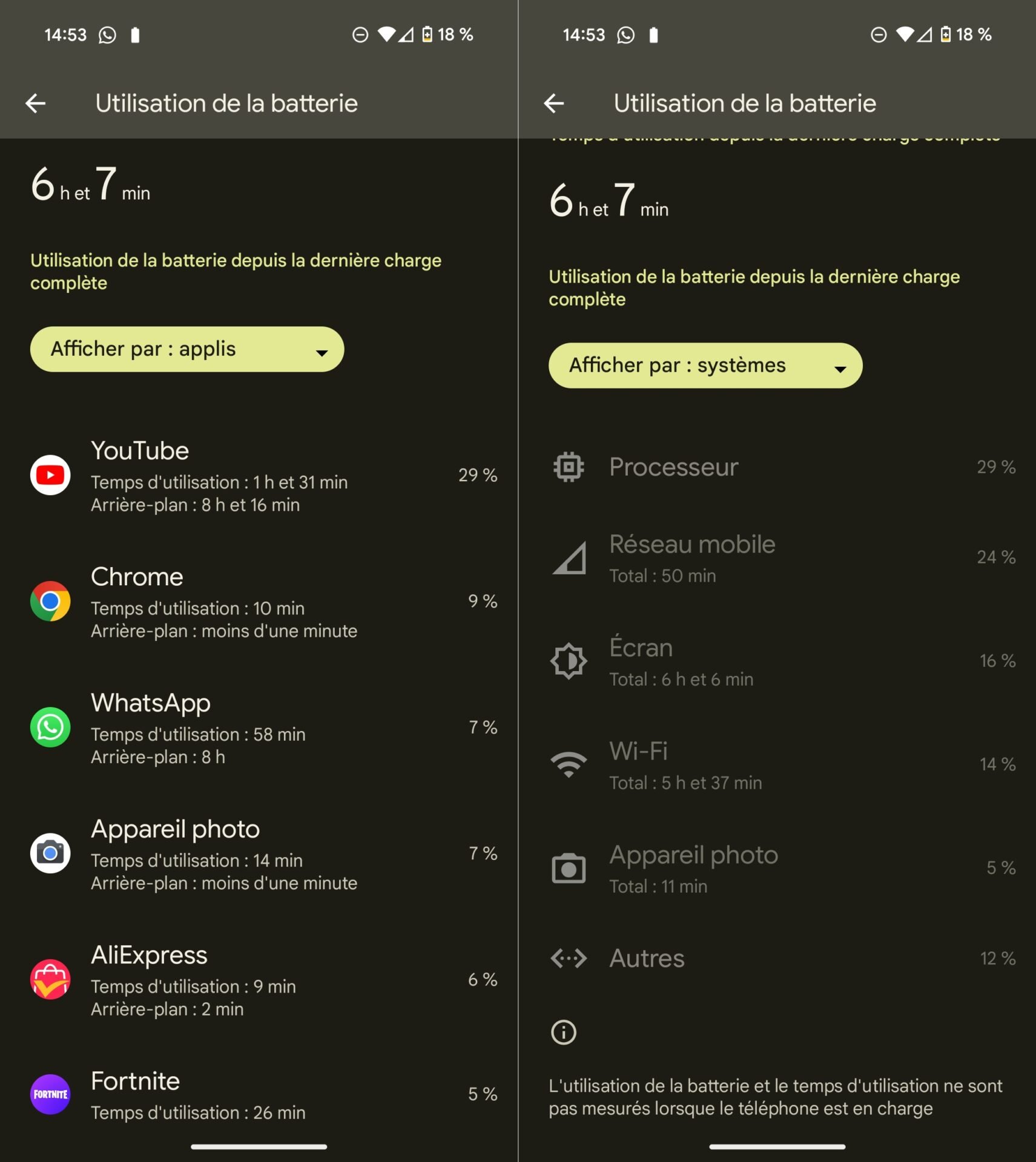 Autonomie Batterie Google Pixel 9