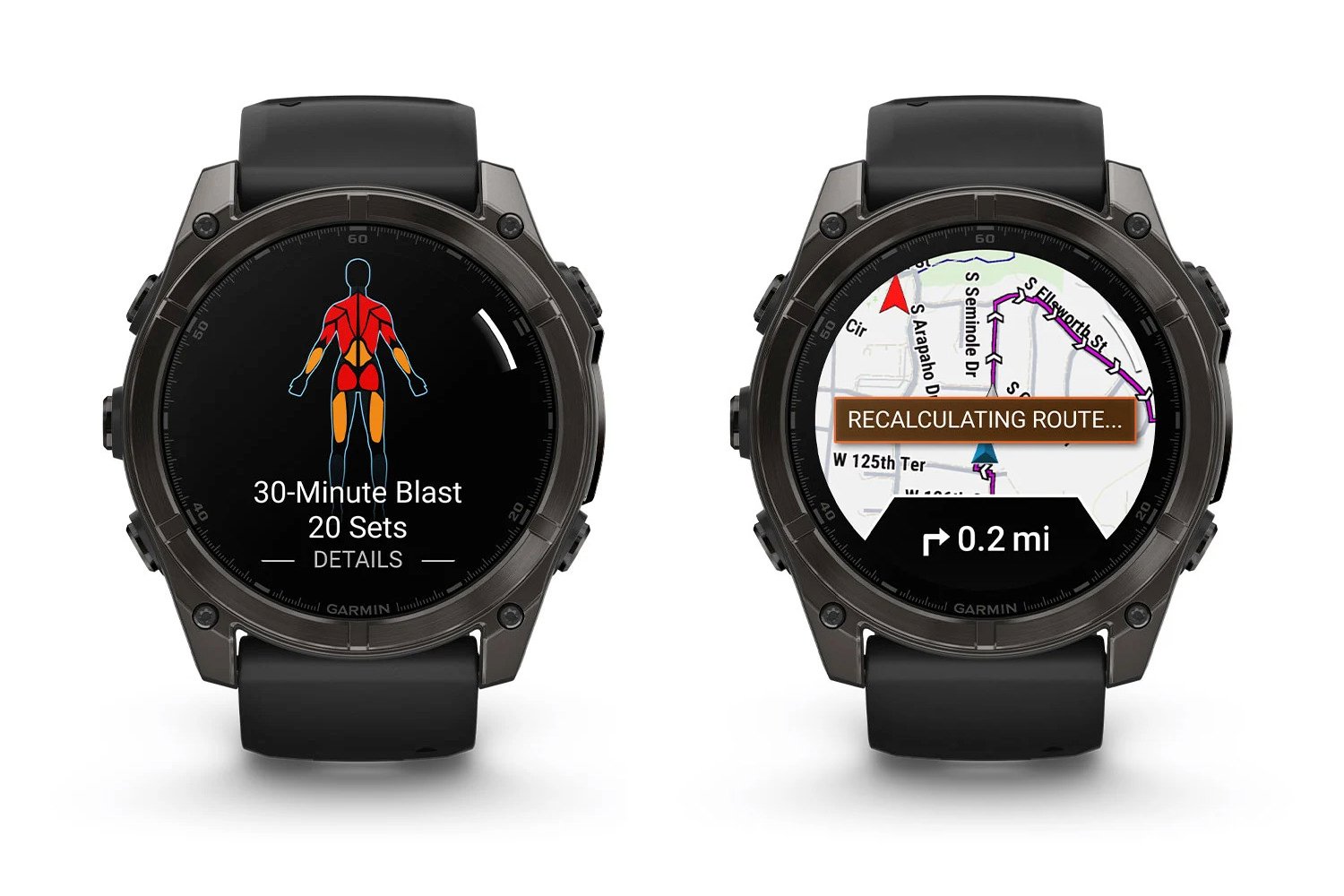 Garmin 8 Fenix Fonctionnalites