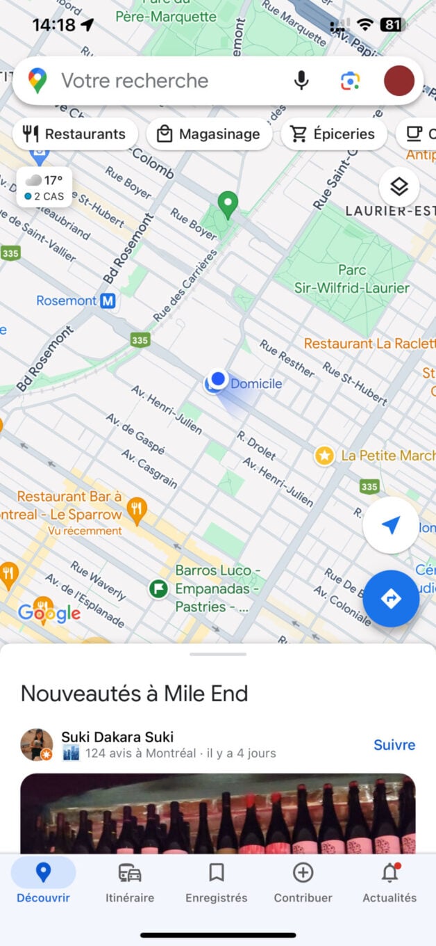 Google Maps Ios