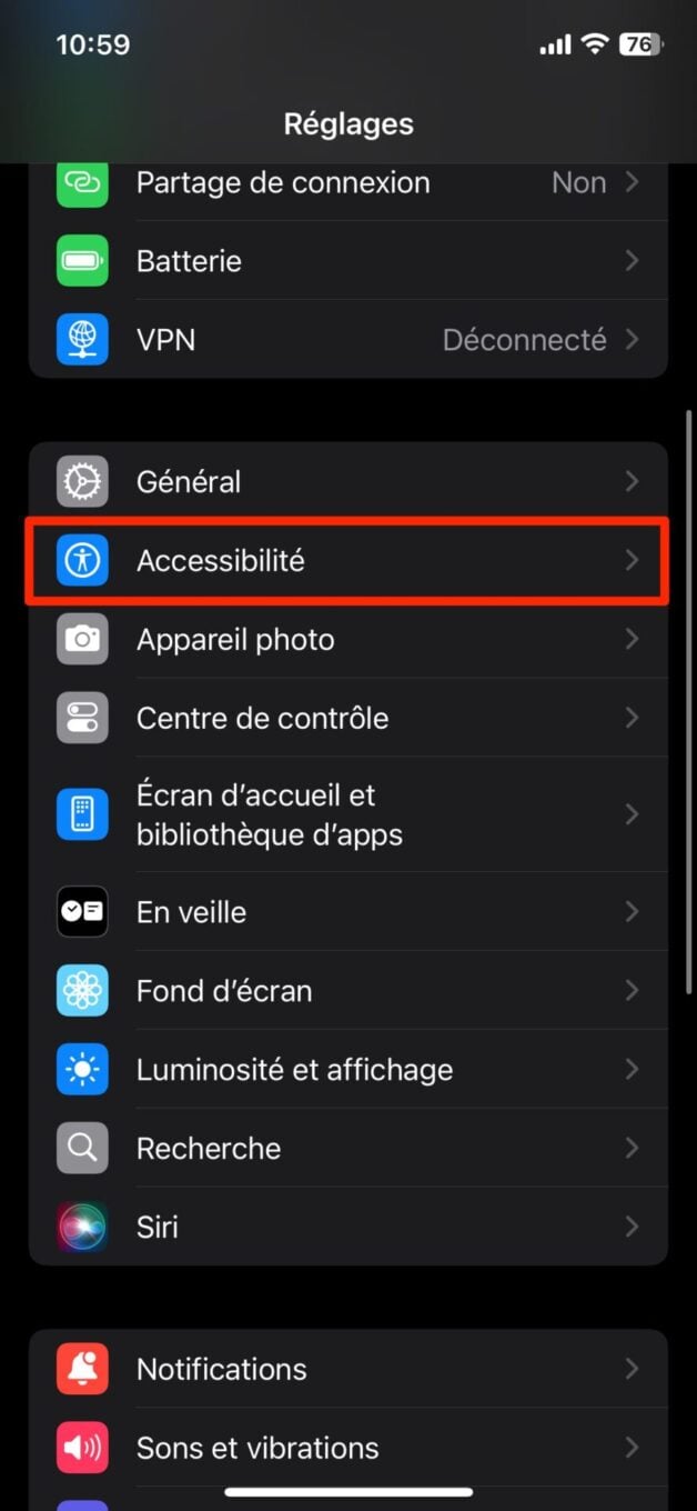 Ios 18 Accessibilité Indicateurs De Mouvements 1