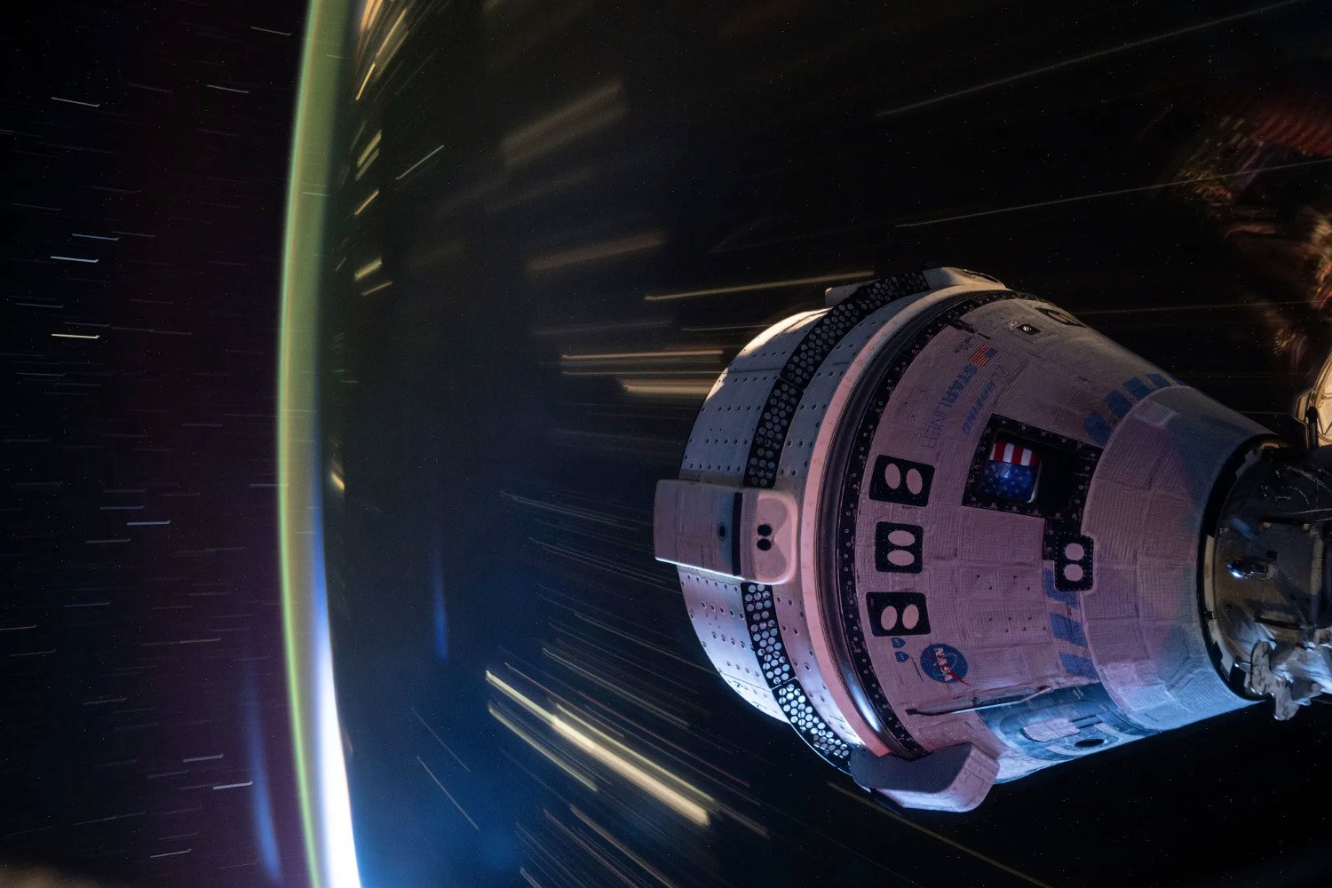 Iss Nasa Boeing Starliner Astronautes