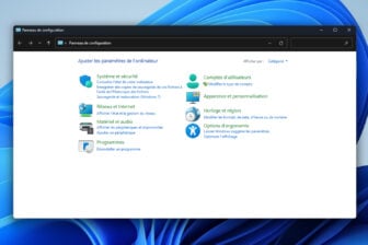 Panneau De Configuration Windows 11