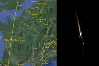 Satellite Starlink 2382 France Desintegre