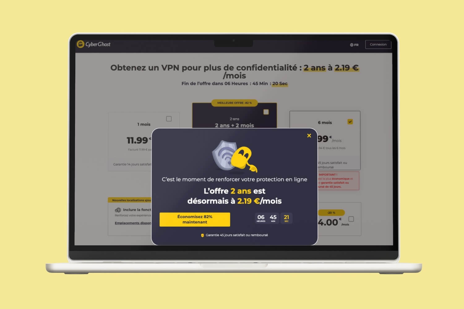 Pas de pitié pour les concurrents, le VPN de CyberGhost toujours moins cher !