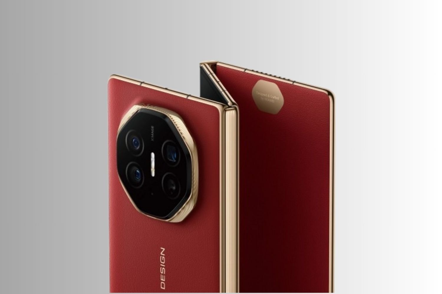 Voici les premières images du renversant smartphone pliant en Z de Huawei