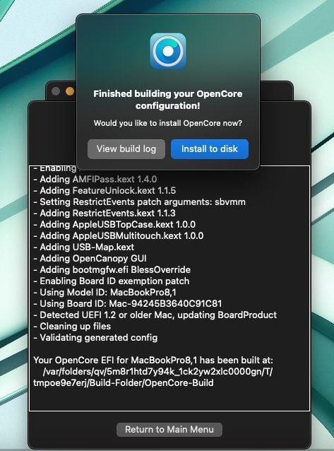 Installer Macos Récent Vieux Mac Opencore Legacy Patcher 39