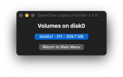 Installer Macos Récent Vieux Mac Opencore Legacy Patcher 44