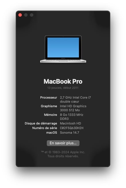 Installer Macos Récent Vieux Mac Opencore Legacy Patcher 36