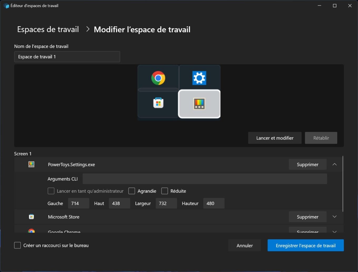 Microsoft Powertoys Espaces De Travail 7