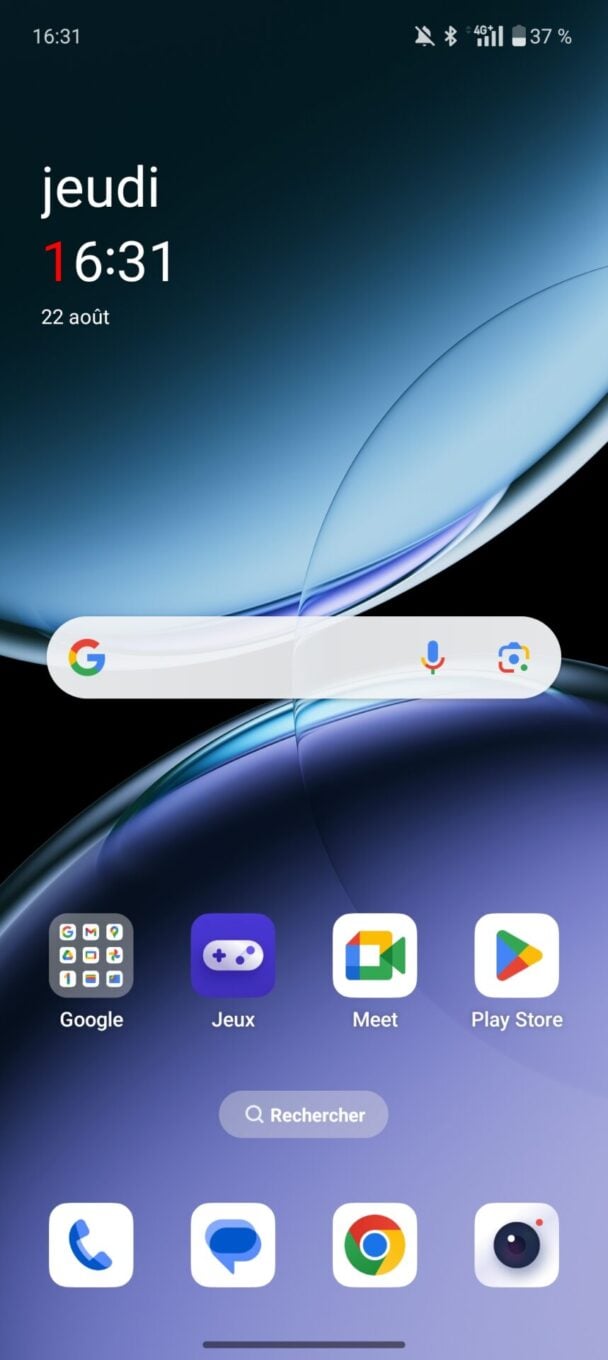 OnePlus Nord 4 Homescreen