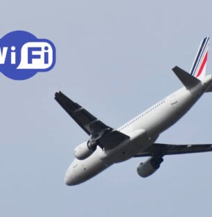 Air France Avion Wifi Starlink Gratuit 2025