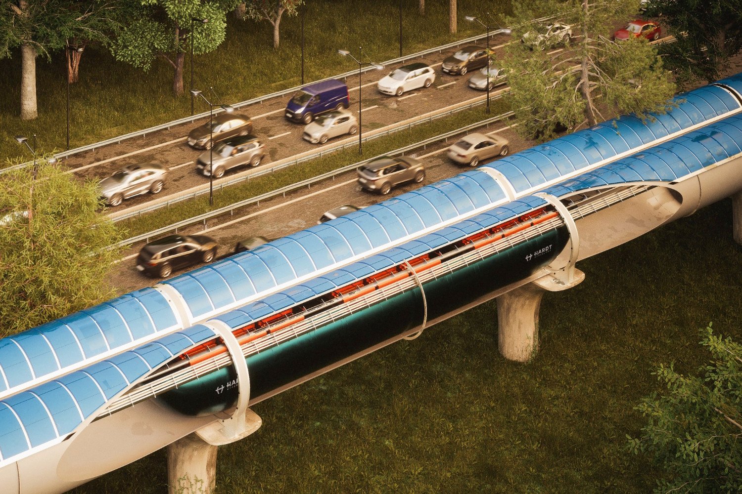 Hardt Hyperloop Europe Essai