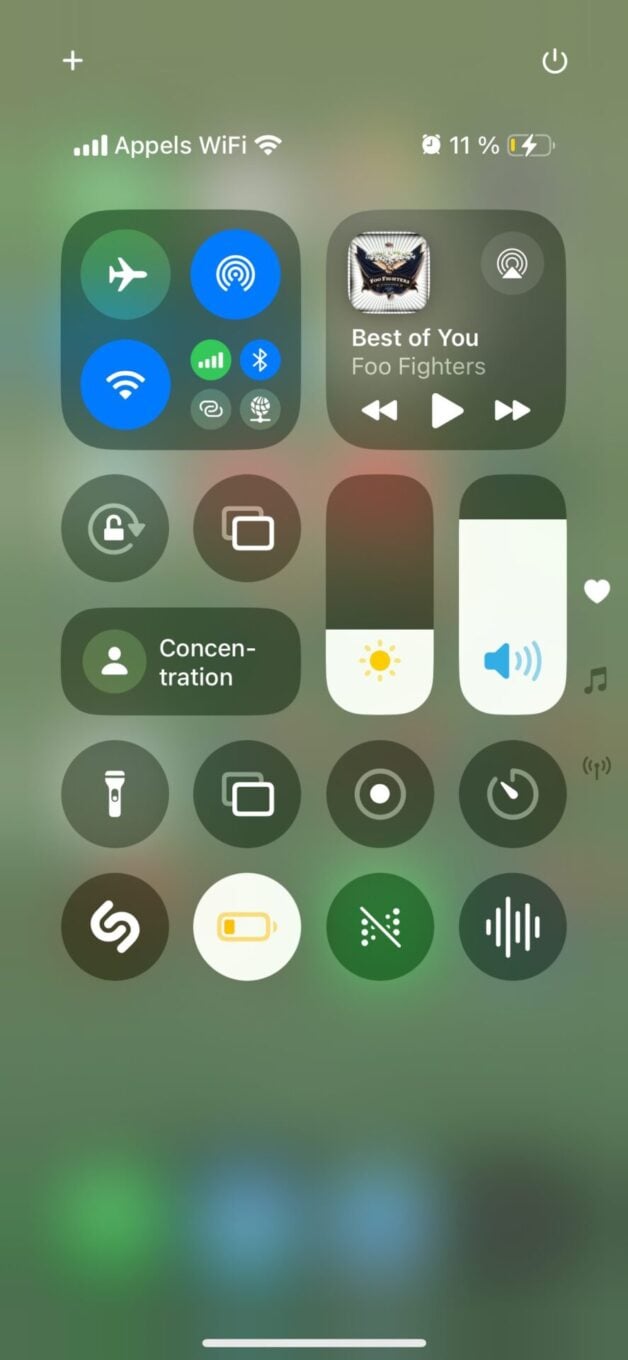 Ios 18 Centre De Contrôle Iphone 1