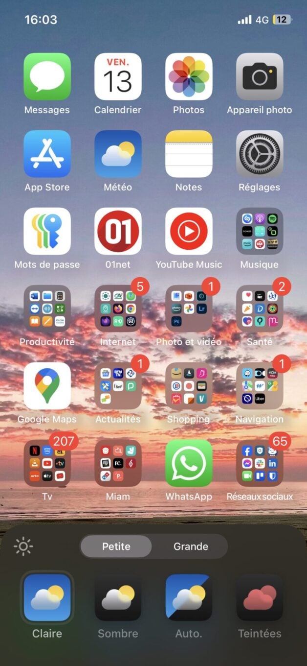 Ios 18 Personnaliser Couleur Icônes 16