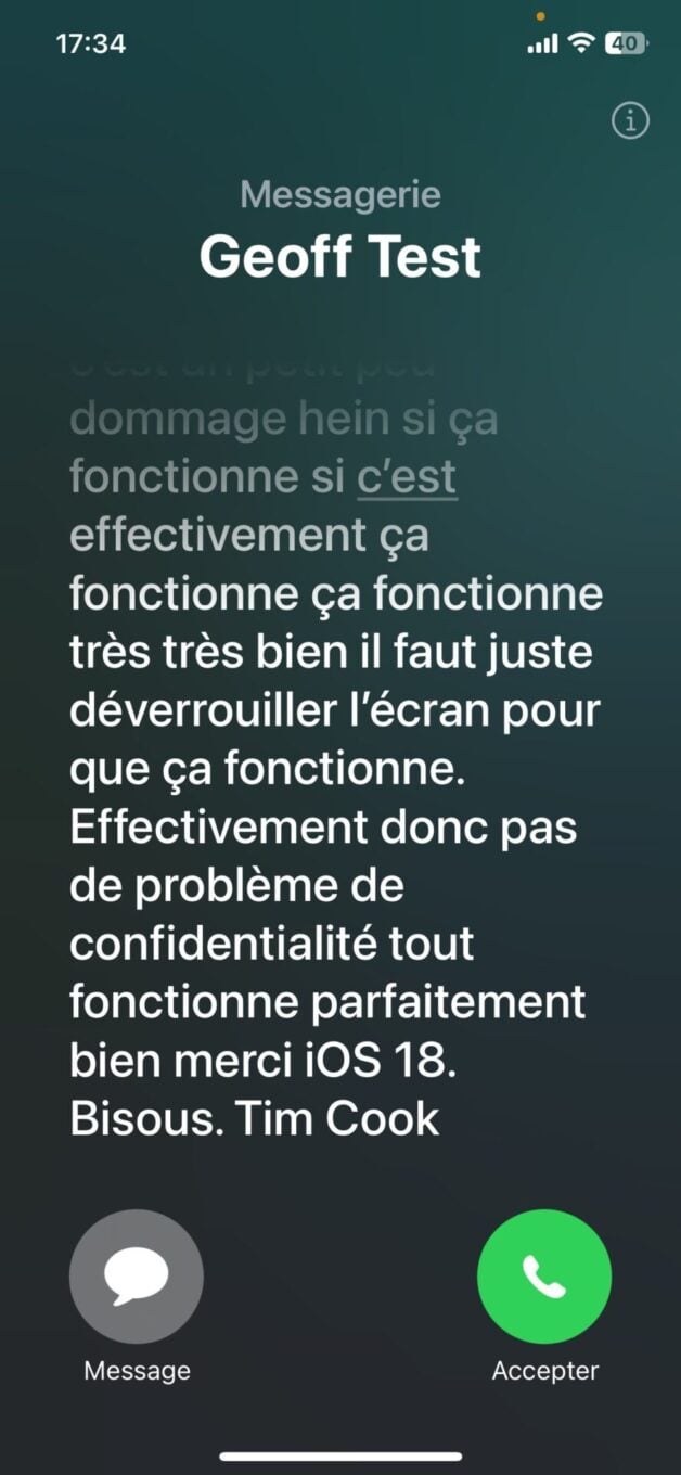 Ios 18 Messagerie En Direct 13