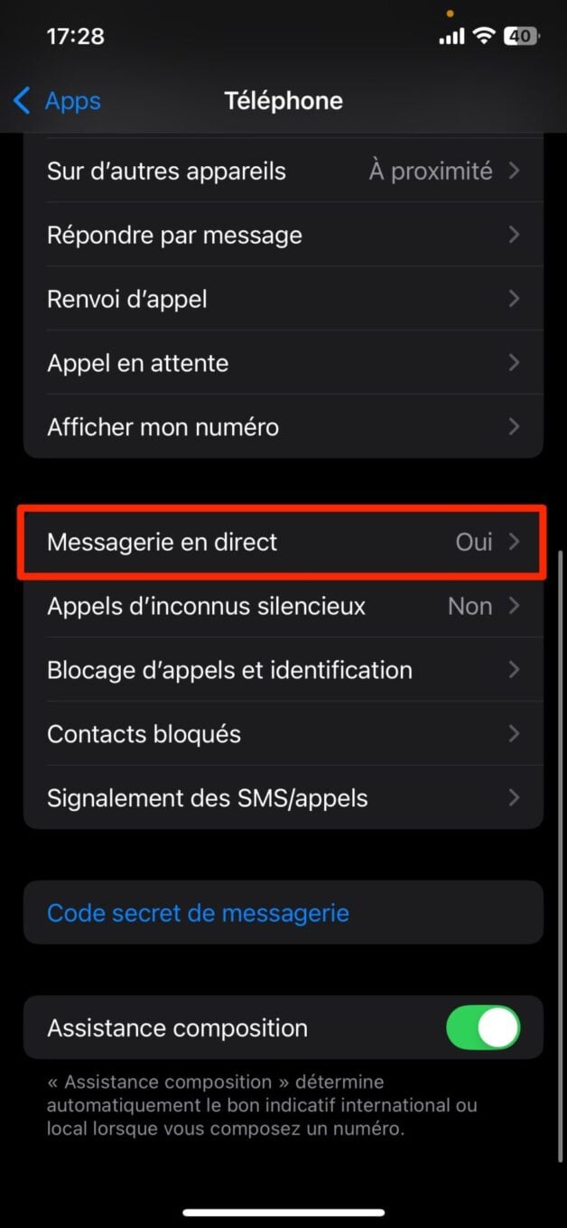 Ios 18 Messagerie En Direct 7