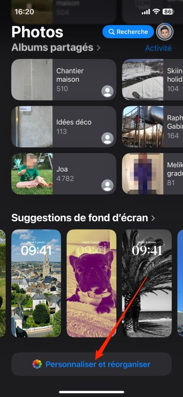 Ios 18 Personnaliser Interface Photos 1