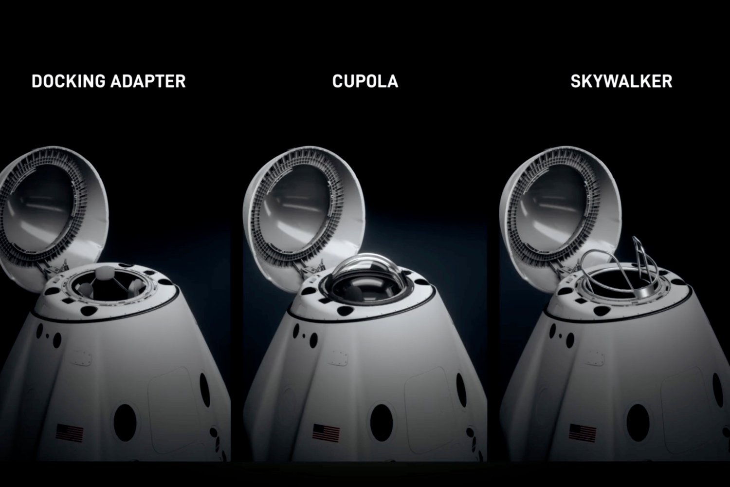 Spacex Crew Dragon 3 Configuration