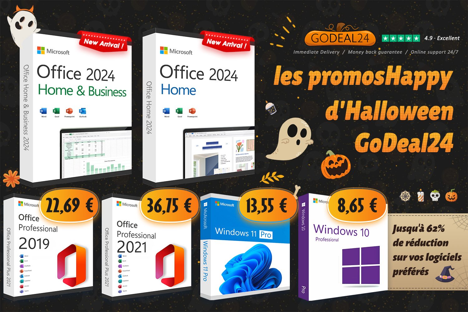 Godeal Hallowwen 2024