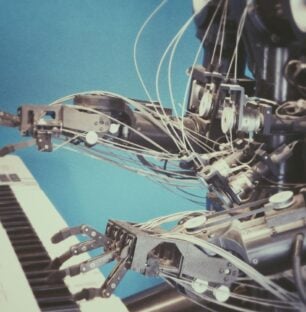 IA musique piano robot