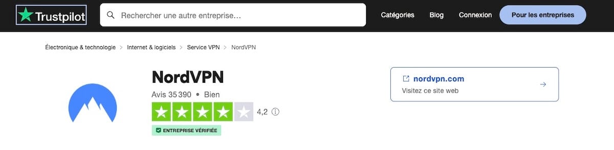 Trustpilot Nordvpn