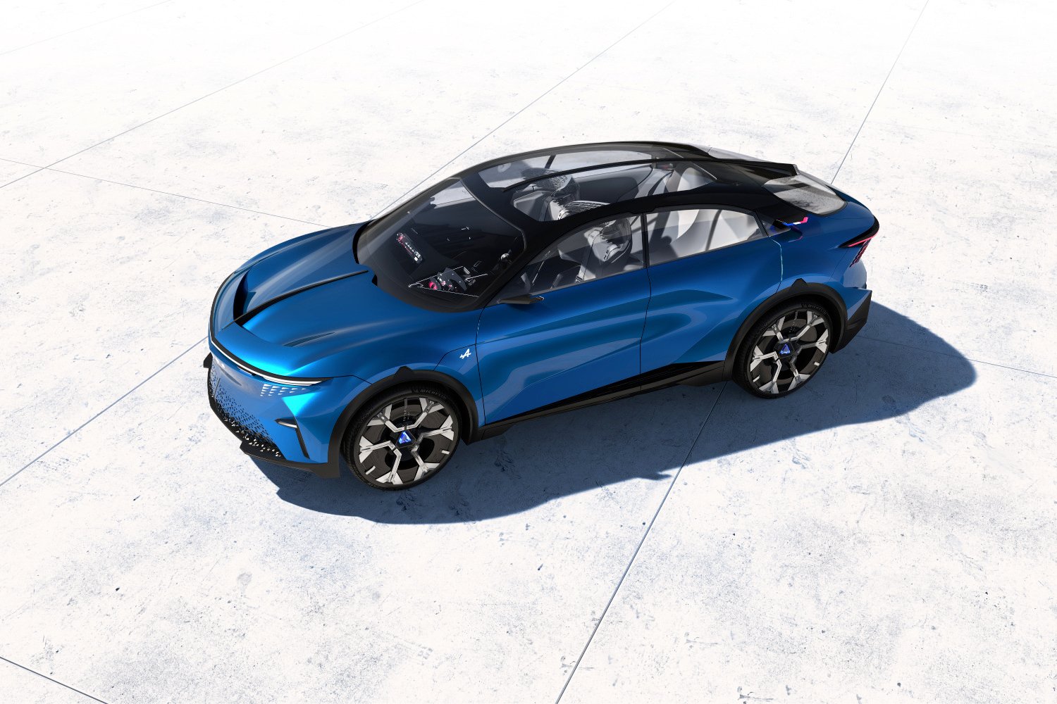 Alpine présente le concept de son premier SUV électrique (A390)