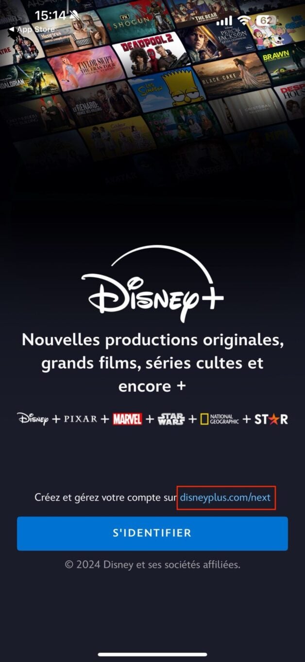 Disney+ App Ios