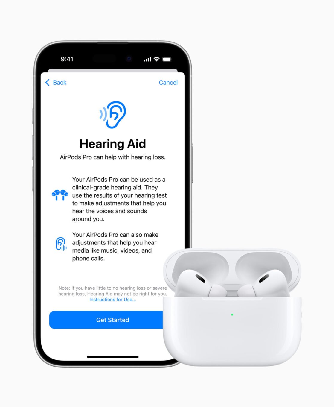 Ios 18.1 Airpods Pro Aide Auditive 1