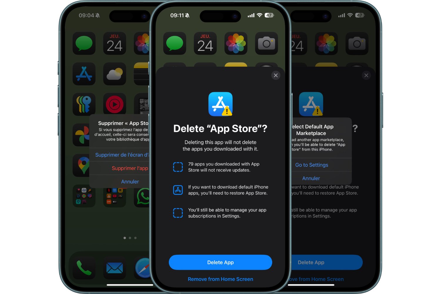 iOS 18.2 : suppression de l’App Store, nouvelles apps par défaut, voici les nouveautés exclusives pour l’UE