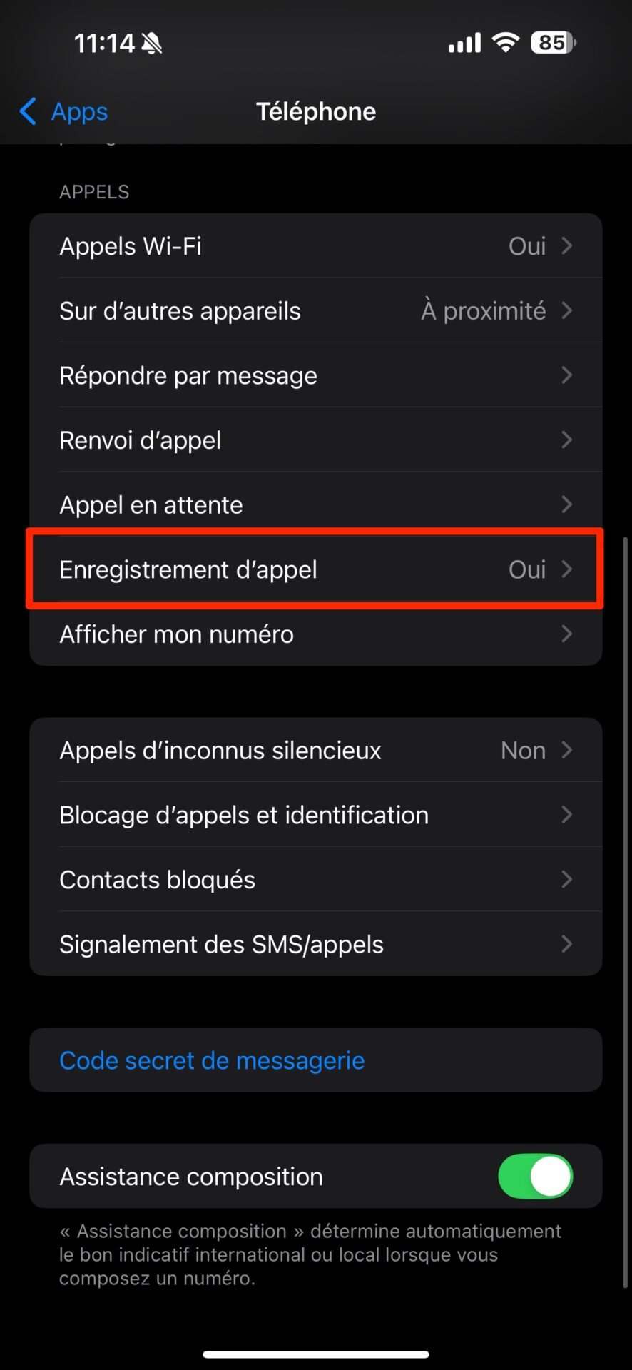 Ios 18 1 Activer Enregistrement Appels 3