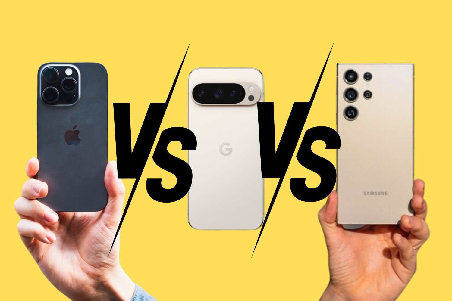 Iphone 16 Pro Versus Google Pixel 9 Pro Vs Galaxy S24 Ultra