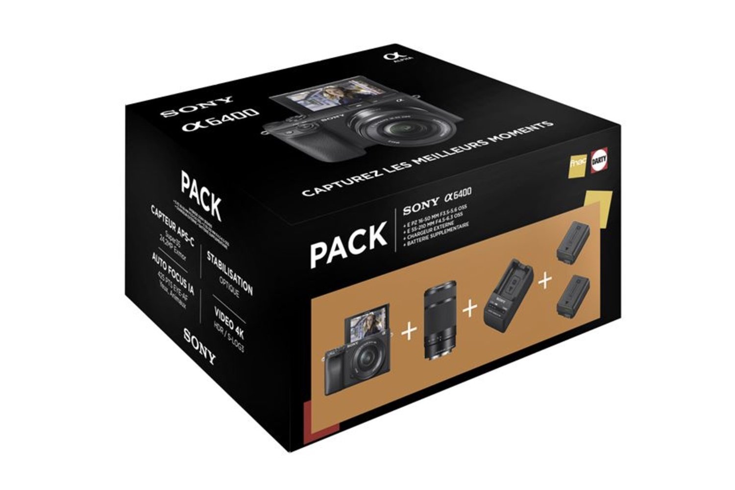 Pack Appareil Photo Sony A6400