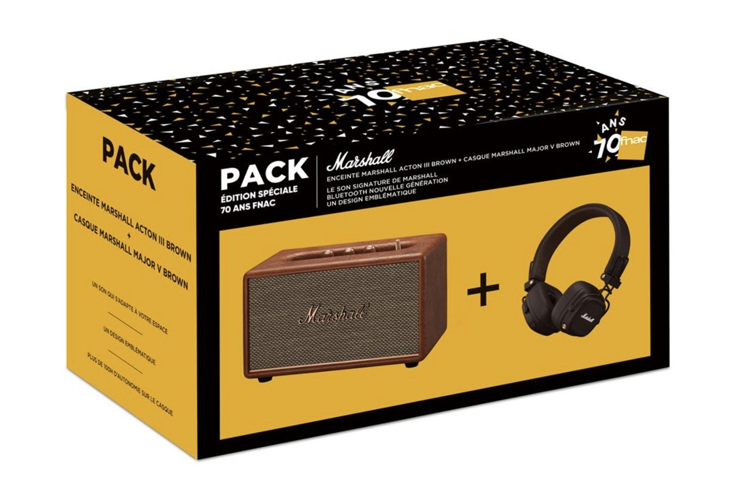 FNAC vous gâte comme jamais avec ce pack Marshall enceinte + casque à prix canon