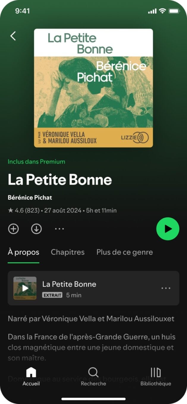 Spotify Livres Audio 2