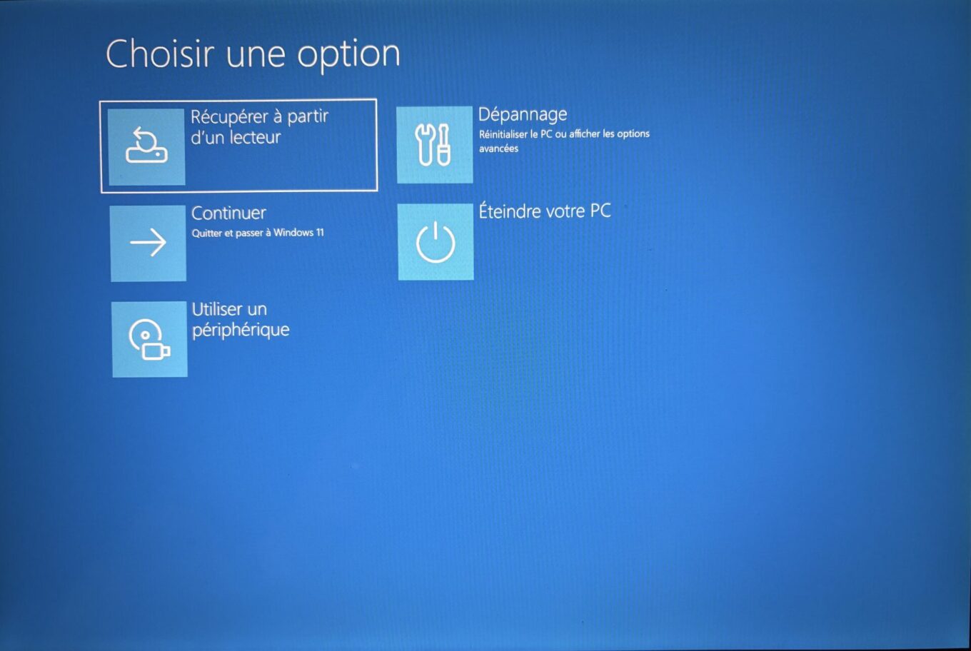 Créer Un Lecteur De Récupération Windows 11 9