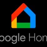 Google Home Logo Fond Noir