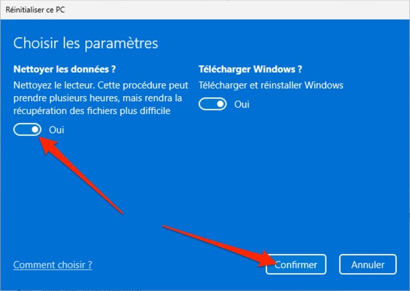 Windows 11 Réinitialiser Pc Nettoyer Disque 7